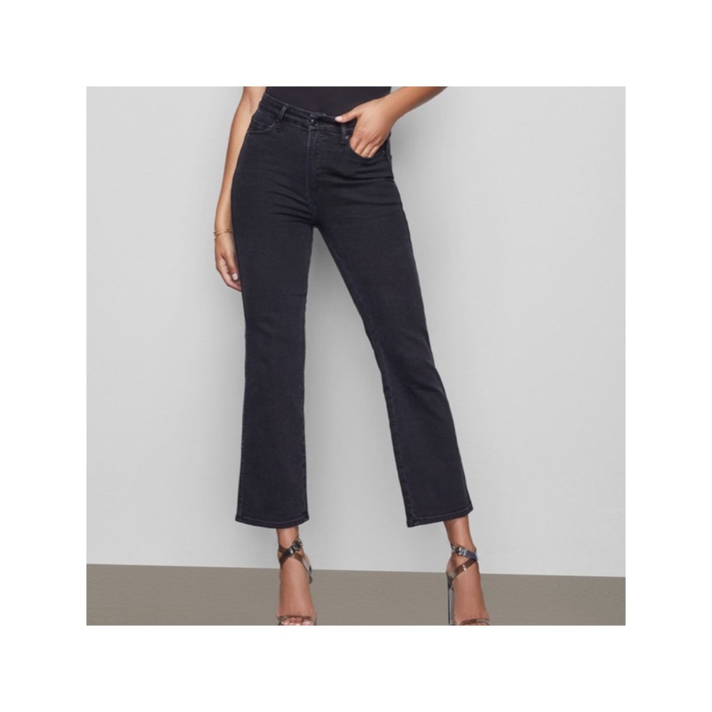 🌺New Good American High Waist Black Denim Jeans